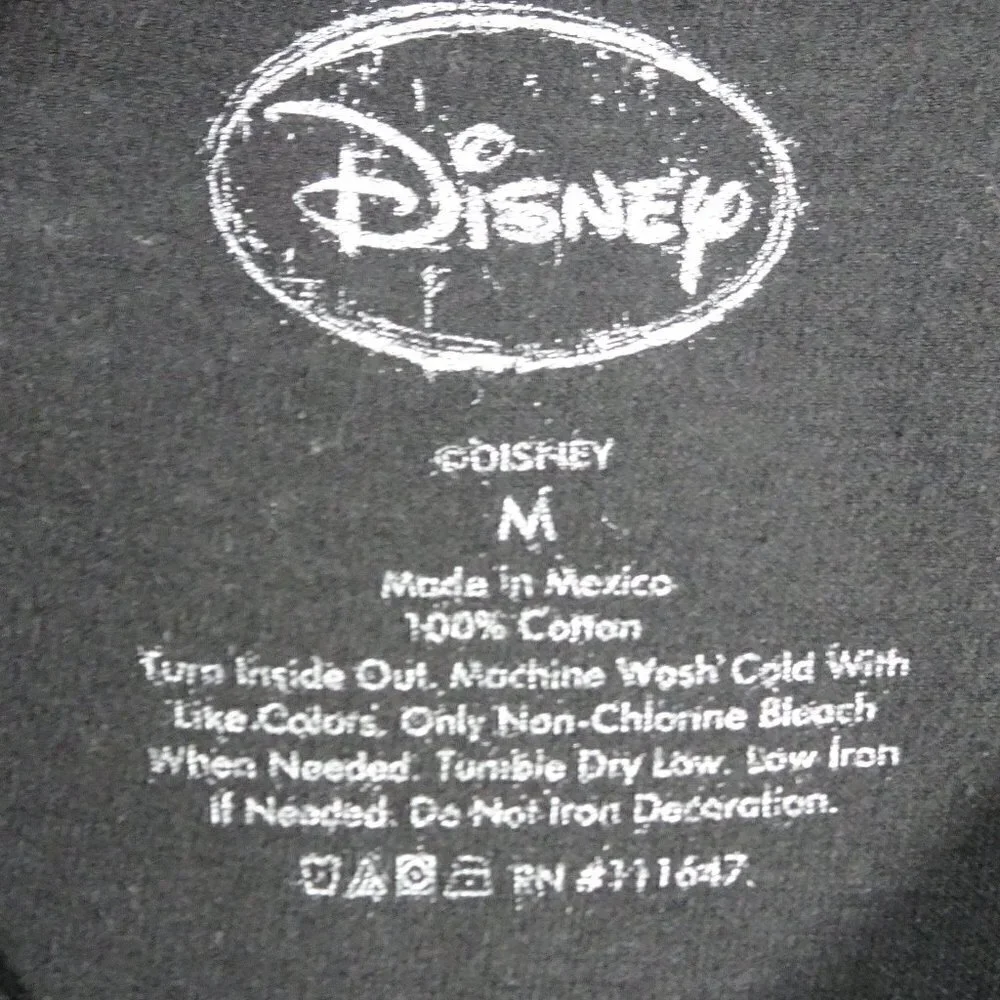 Disney Lion King Black T-Shirt Medium